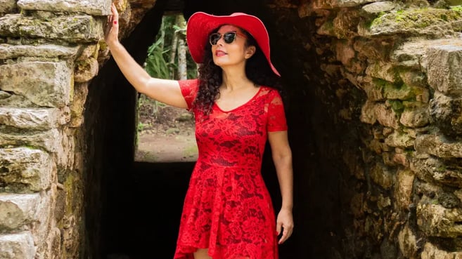 Coba sombrero rojo