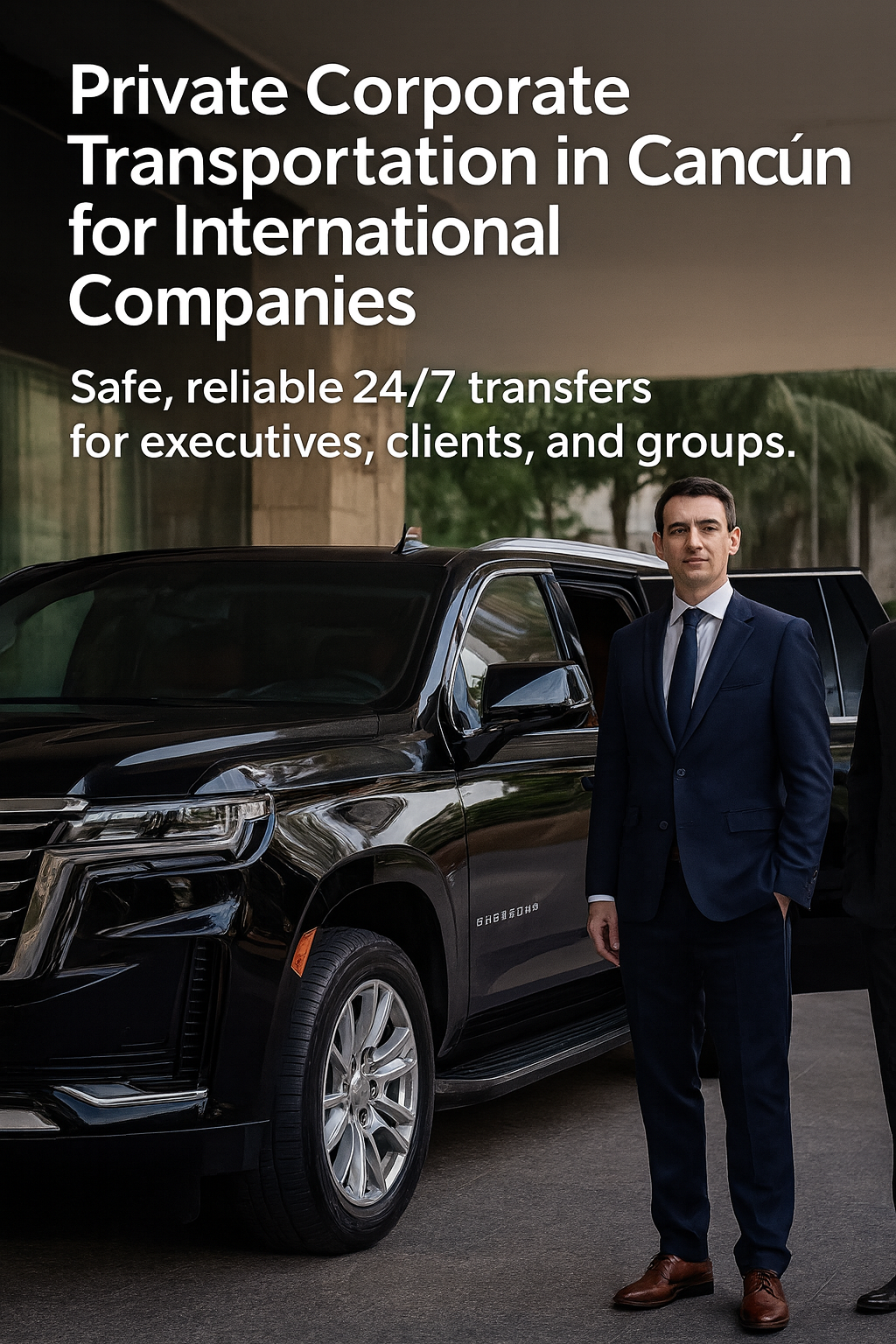 Private corporate transportation in cancun for international companies